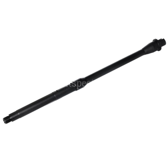 5KU 16/16.25 Aluminium Mid-Length Outer Barrel -14mm CCW Counter-Clockwise Thread For Tokyo Marui M4 MWS GBB Rifles Airsoft Black
