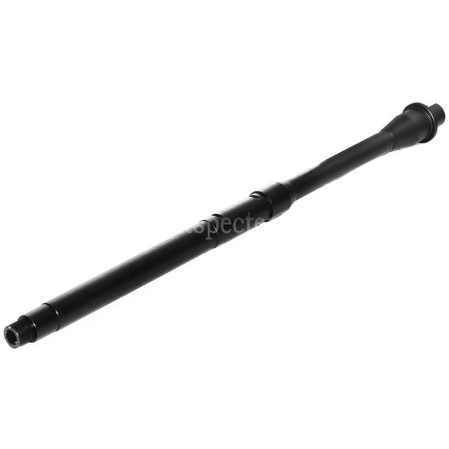 5KU 16/16.25 Aluminium Carbine-Length Outer Barrel -14mm CCW Counter-Clockwise Thread For Tokyo Marui M4 MWS GBB Rifles Airsoft Black