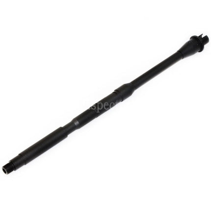 5KU 16 Aluminium Light Weight Carbine-Length Outer Barrel -14mm CCW Counter-Clockwise Thread For Tokyo Marui M4 MWS GBB Rifles Airsoft Black