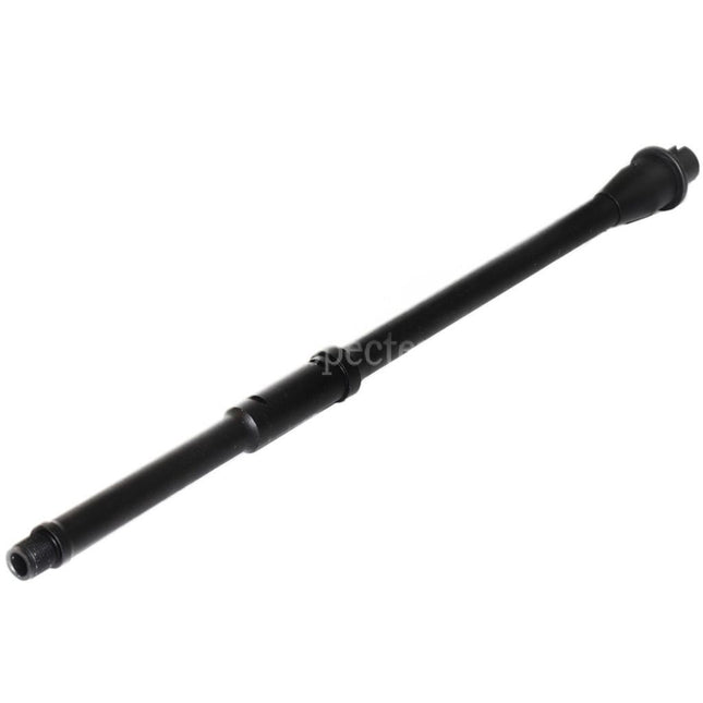 5KU Light Weight 16/16.25 Aluminium Mid-Length Outer Barrel -14mm CCW Counter-Clockwise Thread For Tokyo Marui M4 MWS GBB Rifles Airsoft Black