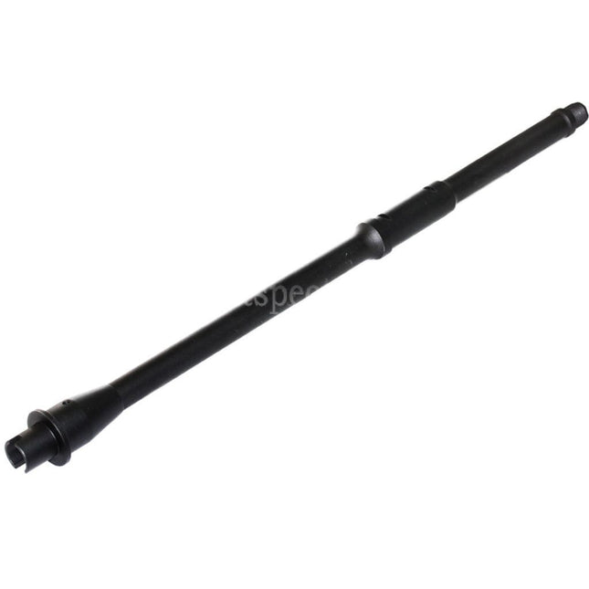 5KU Light Weight 16/16.25 Aluminium Mid-Length Outer Barrel -14mm CCW Counter-Clockwise Thread For Tokyo Marui M4 MWS GBB Rifles Airsoft Black