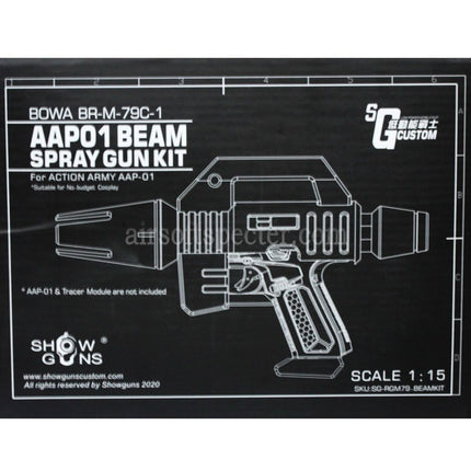 Show Guns Tactical SG Beam Spray Kit Type A For ACTION ARMY AAP-01 Series GBB Pistols Airsoft