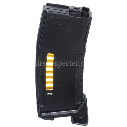 PTS 150rd Mid-Cap Enhanced Polymer Magazine with MAGPOD Base Plate For M4 M16 Series AEG Rifles Airsoft Black