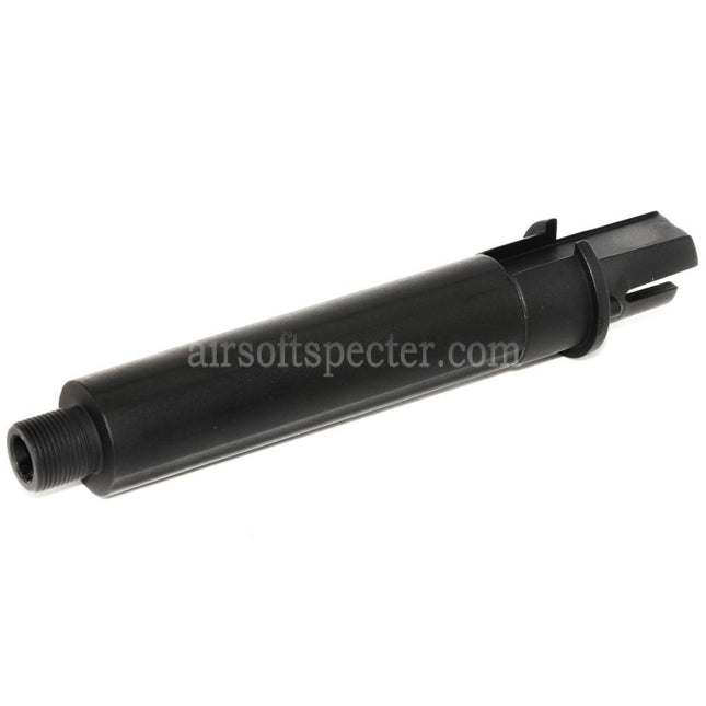 APS 5.375/5.875 Stubby Outer Barrel -14mm CCW Counter-Clockwise Thread For APS ASR Series M4 M16 AEG Rifles Airsoft Black