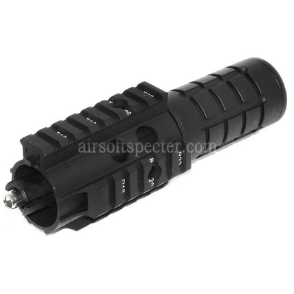 APS 166mm Mini Patriot Front Kit Outer Barrel Free Float Handguard Rail System For APS ASR Tokyo Marui M4 M16 Series AEG Rifles Airsoft Black