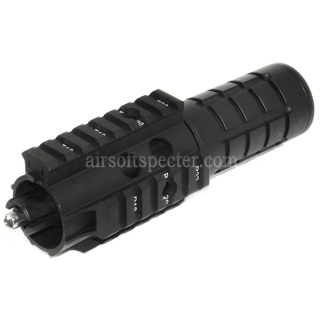 APS 166mm Mini Patriot Front Kit Outer Barrel Free Float Handguard Rail System For APS ASR Tokyo Marui M4 M16 Series AEG Rifles Airsoft Black
