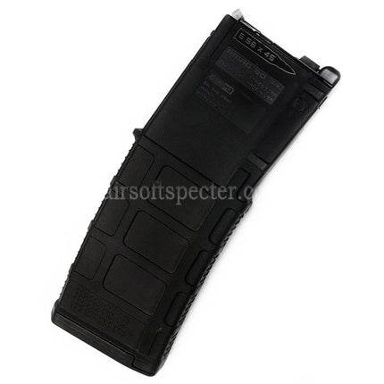 Chargeur à gaz GM EVO MWS 35 coups V2 pour répliques airsoft GM Tokyo Marui M4 Series MWS GBB Noir