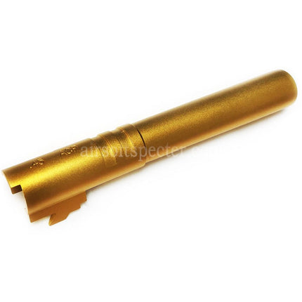5KU 5 Inches 123/127mm CNC Aluminium Outer Barrel +11mm CW for Armorer Works AW WE-TECH Tokyo Marui Hi-Capa 5.1 GBB Pistols Airsoft