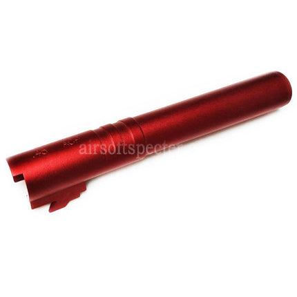 5KU 5 Inches 123/127mm CNC Aluminium Outer Barrel +11mm CW for Armorer Works AW WE-TECH Tokyo Marui Hi-Capa 5.1 GBB Pistols Airsoft