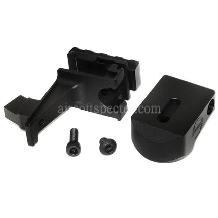 5KU Buffer Tube And M1913 20mm Rail AK To M4 Stock Adaptor For Tokyo Marui AKM GBB Rifles Airsoft Black
