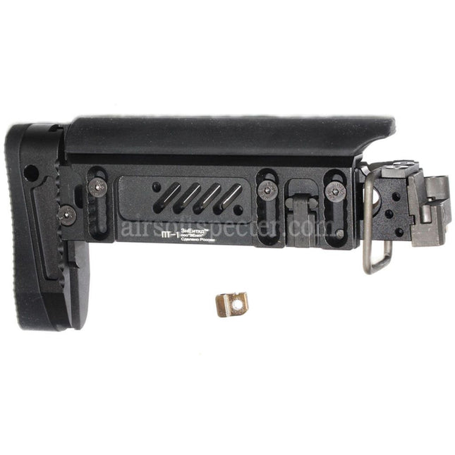 5KU PT-1 AK Side Folding Stock For E&L AK Series Rifles Airsoft Black