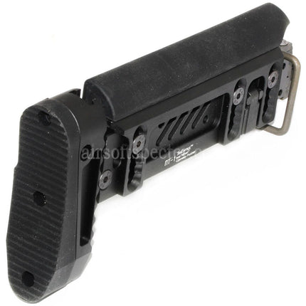 5KU PT-1 AK Side Folding Stock For E&L AK Series Rifles Airsoft Black