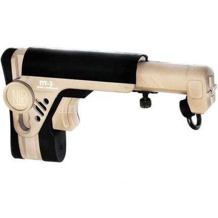 5KU PT-3 AK Telescopic Side Folding Stock for CYMA D-Boys LCT GHK AK Series AEG GBB Rifles Airsoft