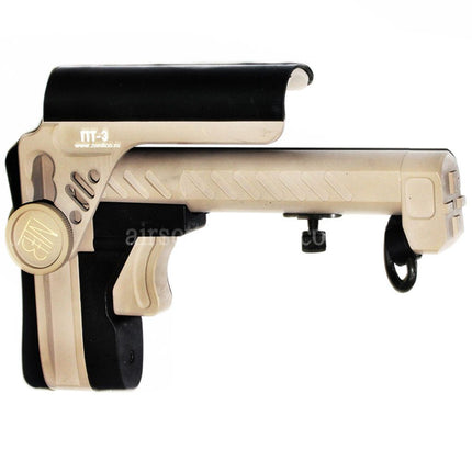 5KU PT-3 AK Telescopic Side Folding Stock for CYMA D-Boys LCT GHK AK Series AEG GBB Rifles Airsoft