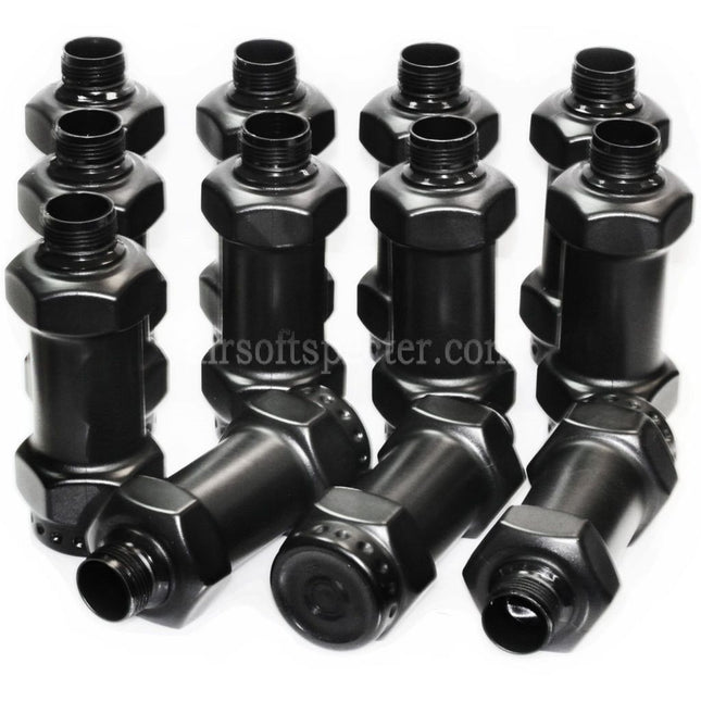 APS HAKKOTSU 12pcs Thunder B Co2 Sound Grenade Dumbbell Shell Bottle Package with Core
