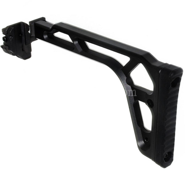 5KU 227mm Folding Stock With 1913 Interface for MCX / MPX AEG Rifles Airsoft Black