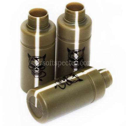 APS HAKKOTSU 3pcs Thunder B Co2 Sound Grenade Devil Shell Bottle Package with Core