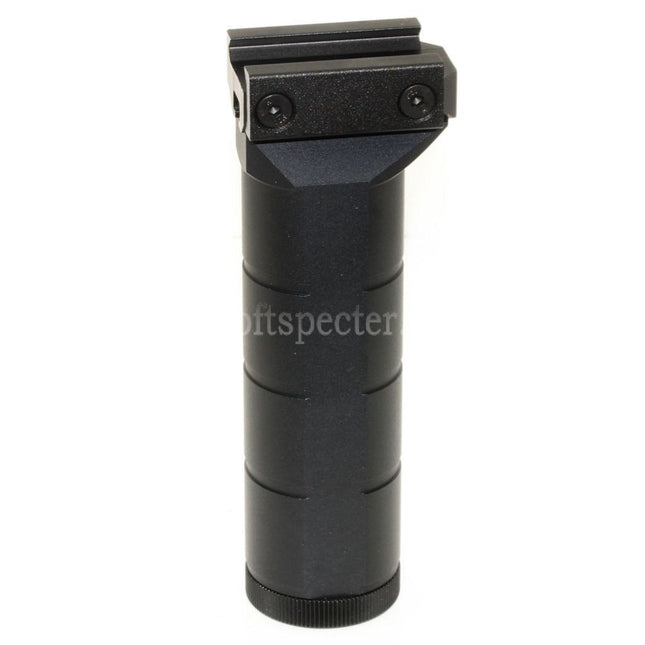 5KU CNC Aluminum PK-2 Foregrip Front Grip For 20mm Picatinny Rail AK Series Rifles Airsoft Black