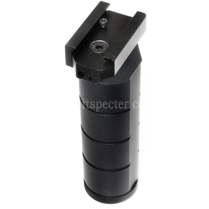5KU CNC Aluminum PK-2 Foregrip Front Grip For 20mm Picatinny Rail AK Series Rifles Airsoft Black