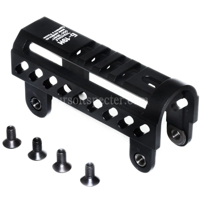 5KU B-19N Upper Railed Gas Tube Cover for D-Boys E&L LCT GHK CYMA Tokyo Marui AK Series AEG GBB Rifles Airsoft