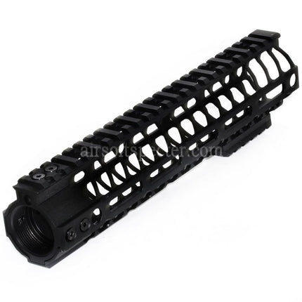 CYMA 256mm 10 Inches M-LOK RAS Handguard Rail System for CYMA VFC GHK Tokyo Marui M4 M16 Series AEG Rifles Airsoft Black