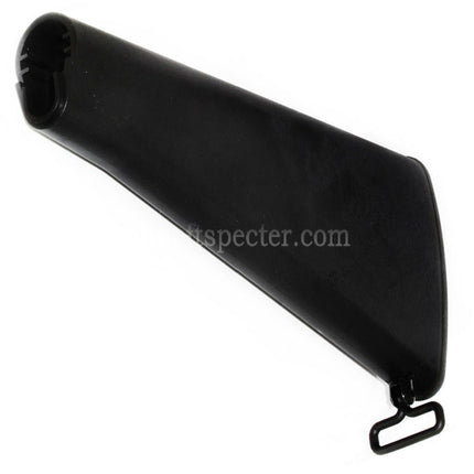CYMA Large Storage Fixed Stock For M4 M16 Series AEG Rifles Airsoft Black