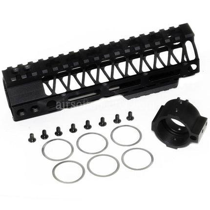 CYMA 185mm 7 Inches M-LOK RAS Handguard Rail System for CYMA VFC GHK Tokyo Marui M4 M16 Series AEG Rifles Airsoft Black