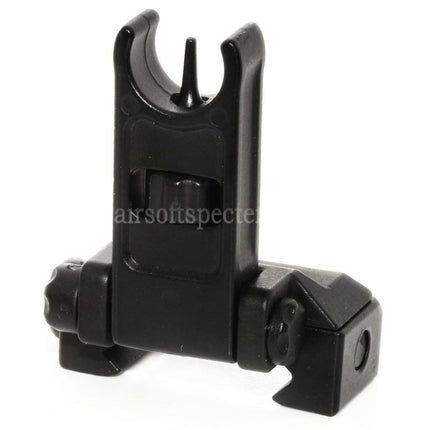 AIRSOFT SPECTER ST Style Flip Up Folding Front Sight For 20mm Picatinny Rail Rifles