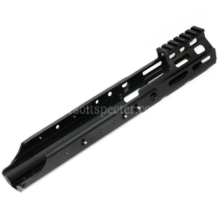 AIRSOFT SPECTER CNC Aluminum 300mm KC Style MREX M-LOK Handguard Rail System For Double Bell BY-805 VFC WE-Tech Tokyo Marui SCAR Series AEG GBB Rifles