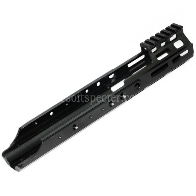 AIRSOFT SPECTER CNC Aluminum 300mm KC Style MREX M-LOK Handguard Rail System For Double Bell BY-805 VFC WE-Tech Tokyo Marui SCAR Series AEG Rifles