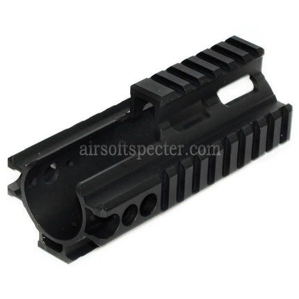 AIRSOFT SPECTER CNC Aluminum 125mm 4-Sides Rail Handguard Rail System For Double Bell BY-805 VFC WE-Tech Tokyo Marui SCAR Series AEG GBB Rifles