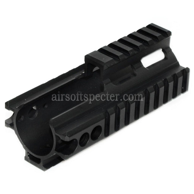 AIRSOFT SPECTER CNC Aluminum 125mm 4-Sides Rail Handguard Rail System For Double Bell BY-805 VFC WE-Tech Tokyo Marui SCAR Series AEG Rifles