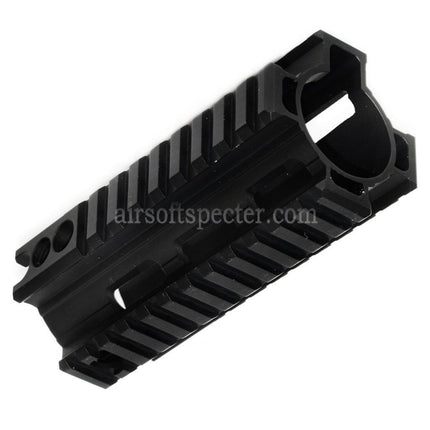 AIRSOFT SPECTER CNC Aluminum 125mm 4-Sides Rail Handguard Rail System For Double Bell BY-805 VFC WE-Tech Tokyo Marui SCAR Series AEG GBB Rifles
