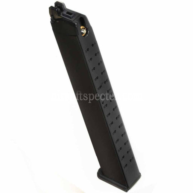 DOUBLE BELL 50rd Long Gas Magazine for G17 G18C G34 G35 G-Series GBB Pistols Airsoft Black