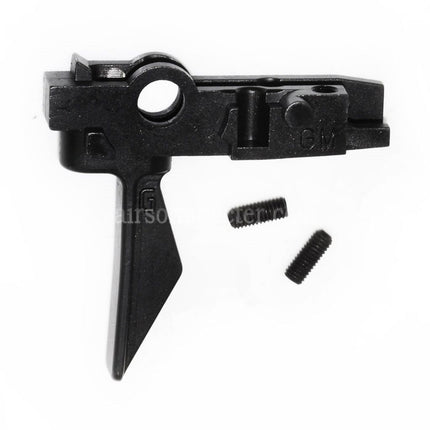 Guns Modify Détente Droite EVO Acier GEI Pour Répliques M4 Series MWS GBB Airsoft Tokyo Marui GM
