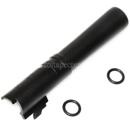 5KU 4.3 Inches CNC Aluminium Outer Barrel +11mm CW for Tokyo Marui Hi-Capa 4.3 GBB Pistols Airsoft