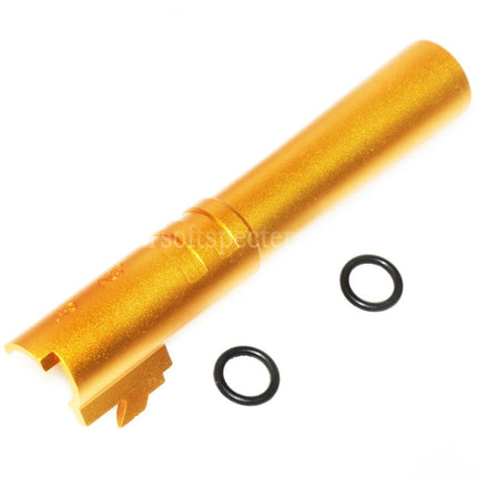 5KU 4.3 Inches CNC Aluminium Outer Barrel +11mm CW for Tokyo Marui Hi-Capa 4.3 GBB Pistols Airsoft