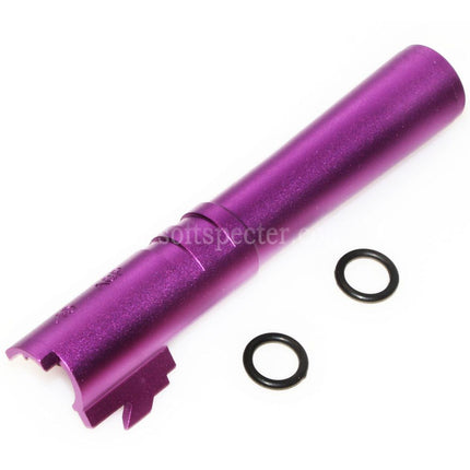 5KU 4.3 Inches CNC Aluminium Outer Barrel +11mm CW for Tokyo Marui Hi-Capa 4.3 GBB Pistols Airsoft