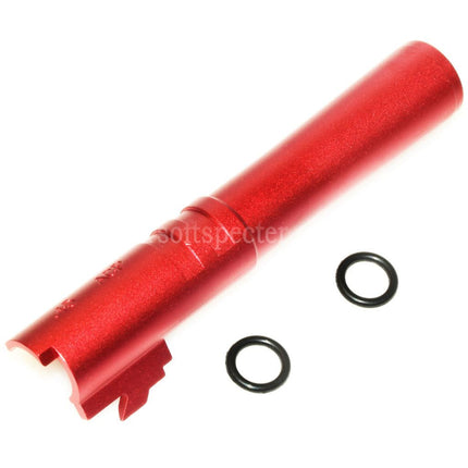 5KU 4.3 Inches CNC Aluminium Outer Barrel +11mm CW for Tokyo Marui Hi-Capa 4.3 GBB Pistols Airsoft