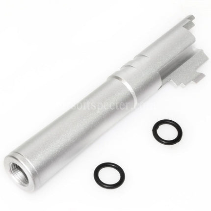 5KU 4.3 Inches CNC Aluminium Outer Barrel +11mm CW for Tokyo Marui Hi-Capa 4.3 GBB Pistols Airsoft