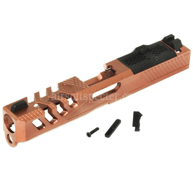 APS EMG F1 Firearms 170mm Metal Slide with Front Rear Sight For APS EMG F1 Firearms BSF Series Pistols Airsoft