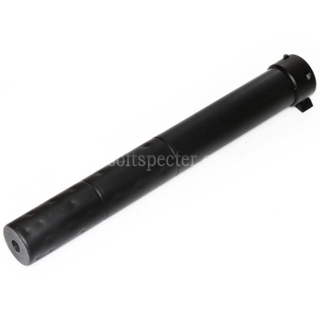 AIRSOFT SPECTER 295mm QD Suppressor Silencer For Golden Eagle CYMA SR25 AEG GBB Rifles Airsoft Black