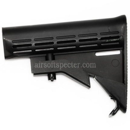 AIRSOFT SPECTER 165mm Polymer Stock For M4 M16 Series AEG Rifles Black