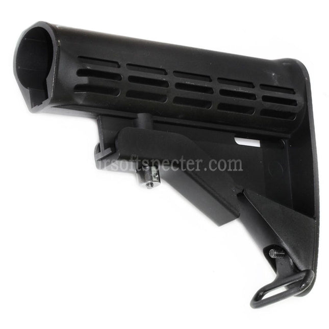 AIRSOFT SPECTER 165mm Polymer Stock For M4 M16 Series AEG Rifles Black