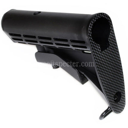 AIRSOFT SPECTER 165mm Polymer Stock For M4 M16 Series AEG Rifles Black