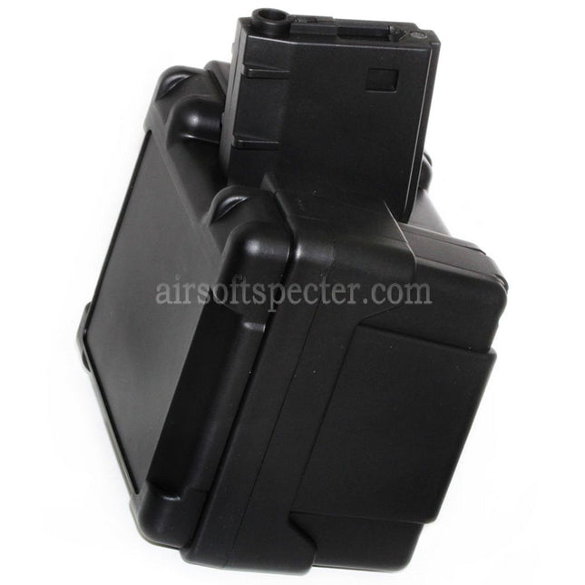 AIRSOFT SPECTER 2600rd Electric Drum Magazine For M4 M16 Series AEG Rifles Black