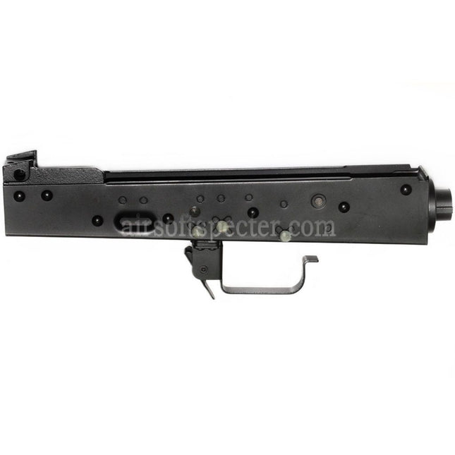 Golden Eagle Metal Body AKM Receiver with M4 Stock Tube Adaptor For JG Golden Eagle 6831 AK Series AEG Rifles Airsoft Black