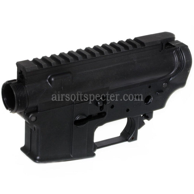 Golden Eagle Polymer Upper Lower Body Receiver for JG Golden Eagle WA M4 M16 Series GBB Rifles Airsoft Black