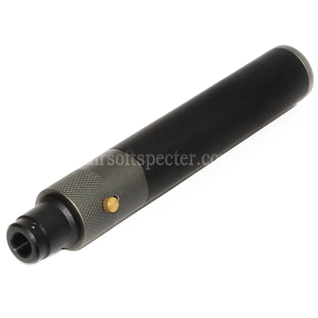 DOUBLE BELL 200mm/230mm x 35mm MPX-M-QD Suppressor Silencer with Flash Hider For -14mm CCW Counter-Clockwise Thread Barrel Rifles Airsoft Black/Grey