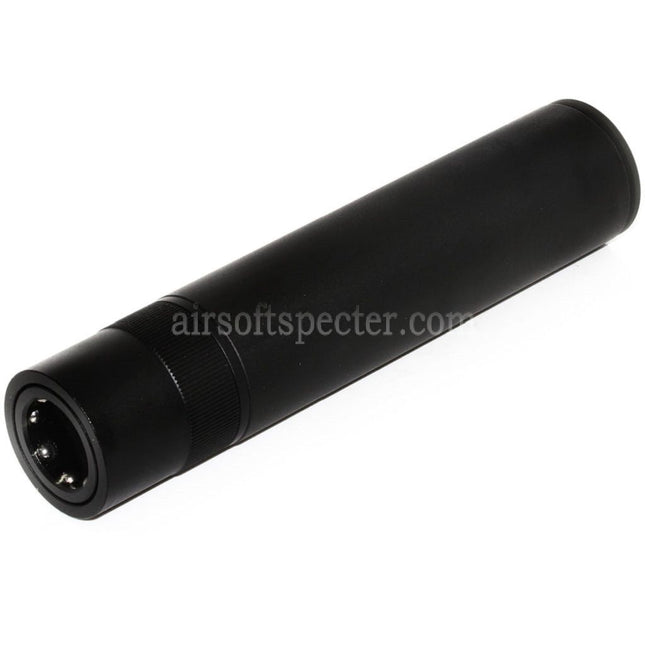 DOUBLE BELL 176mm x 38mm Quick Release Ball Bearing QD Suppressor Silencer Black